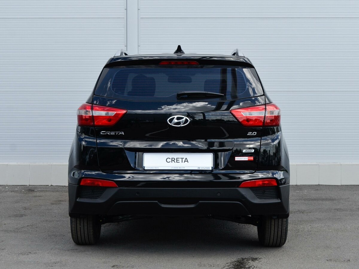 Аренда Hyundai Creta 4WD 21 Черный в Новосибирске без водителя